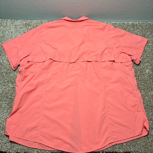Magellan Outdoors Women’s Coral Button Down Shirt - Picture 12 of 12